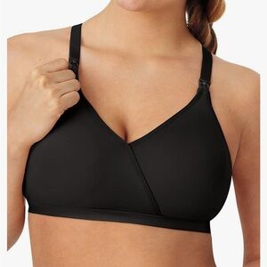 NWT Playtex Flex Fit Nursing Bra in Black Size S